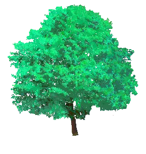 Pixel art renders poorly without proper CSS Pixel art of a tree